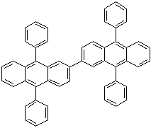 9,9',10,10'-四苯基-2,2'-联蒽分子结构 (CAS 172285-72-2)