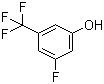 structure of CAS# 172333-87-8, 3-Fluoro-5-(trifluoromethyl)phenol