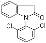1-(2,6-Dichlorophenyl)-2-indolinone molecular structure (CAS 172371-96-9)
