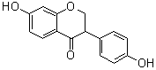 structure of CAS# 17238-05-0, 2,3-二氢-7-羟基-3-(4-羟基苯基)-4H-1-苯并吡喃-4-酮