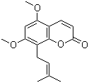 structure of CAS# 17245-25-9, Coumurrayin