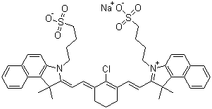 structure of CAS# 172616-80-7, New Indocyanine Green