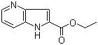 structure of CAS# 17288-32-3, Ethyl 4-azaindole-2-carboxylate