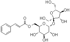 CAS # 173046-19-0, Sibirioside A, (E)-alpha-D-Glucopyranoside beta-D-fructofuranosyl 6-(3-phenyl-2-propenoate)