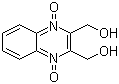 structure of CAS# 17311-31-8, 2,3-Quinoxalinedimethanol 1,4-dioxide