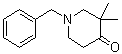 structure of CAS# 173186-91-9, N-Benzyl-3,3-dimethyl-4-piperidone