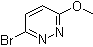 3-Bromo-6-methoxypyridazine molecular structure (CAS 17321-29-8)