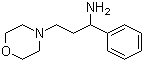 structure of CAS# 173273-39-7, 4-(3-Amino-3-phenylpropyl)morpholine