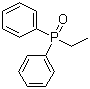 structure of CAS# 1733-57-9, Diphenyl(ethyl)phosphine oxide