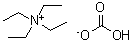 碳酸氢四乙铵分子结构 (CAS 17351-61-0)