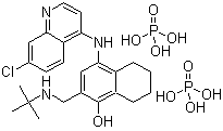 structure of CAS# 173531-58-3, 磷酸萘酚喹