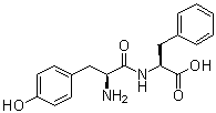 structure of CAS# 17355-11-2, L-Tyrosyl-L-phenylalanine