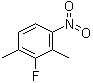 2-氟-1,3-二甲基-4-硝基苯分子结构 (CAS 1736-84-1)