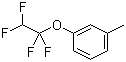 CAS # 1737-10-6, 3-(1,1,2,2-Tetrafluoroethoxy)toluene, 1-Methyl-3-(1,1,2,2-tetrafluoroethoxy)benzene, 1,1,2,2-Tetrafluoroethyl 3-methylphenyl ether