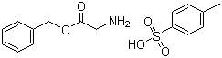 甘氨酸苄酯对甲苯磺酸盐分子结构 (CAS 1738-76-7)