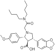 Atrasentan molecular structure (CAS 173937-91-2)