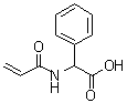 CAS 登录号：173947-32-5, alpha-[(1-氧代-2-丙烯基)氨基]苯乙酸