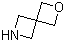 2-氧杂-6-氮杂螺[3,3]庚烷分子结构 (CAS 174-78-7)