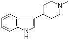3-(N-Methylpiperidinyl)indole molecular structure (CAS 17403-07-5)