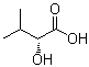 structure of CAS# 17407-56-6, (2R)-3-Methyl-2-hydroxybutanoic acid