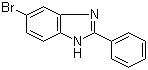 structure of CAS# 1741-50-0, 5-溴-2-苯基苯并咪唑