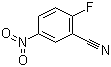 structure of CAS# 17417-09-3, 2-Fluoro-5-nitrobenzonitrile