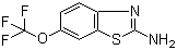 structure of CAS# 1744-22-5, Riluzole