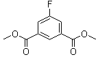 5-氟间苯二甲酸二甲酯分子结构 (CAS 17449-48-8)