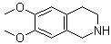 6,7-二甲氧基-1,2,3,4-四氢异喹啉分子结构 (CAS 1745-07-9)