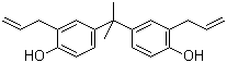 2,2'-二烯丙基双酚 A分子结构 (CAS 1745-89-7)