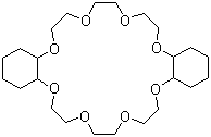 structure of CAS# 17455-23-1, 二环己烷并-24-冠醚-8