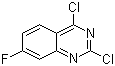structure of CAS# 174566-15-5, 2,4-二氯-7-氟喹唑啉