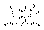 structure of CAS# 174568-68-4, 四甲基罗丹明-6-马来酰亚胺