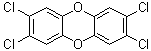 2,3,7,8-四氯二苯并[b,e][1,4]二恶英分子结构 (CAS 1746-01-6)