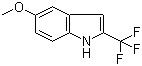 structure of CAS# 174734-34-0, 5-Methoxy-2-trifluoromethylindole