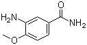 structure of CAS# 17481-27-5, 3-Amino-4-methoxybenzamide