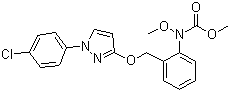 structure of CAS# 175013-18-0, Pyraclostrobine