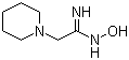 structure of CAS# 175136-64-8, N-羟基-1-哌啶乙脒
