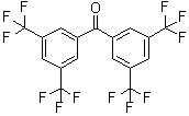 structure of CAS# 175136-66-0, 3,3',5,5'-Tetrakis(trifluoromethyl)benzophenone