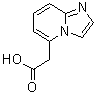 structure of CAS# 175143-91-6, 2-(Imidazo[1,2-a]pyridin-5-yl)acetic acid