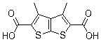 structure of CAS# 175202-55-8, 3,4-Dimethylthieno[2,3-b]thiophene-2,5-dicarboxylic acid