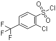 2-氯-4-三氟甲基苯磺酰氯分子结构 (CAS 175205-54-6)
