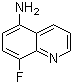 structure of CAS# 175229-87-5, 5-Amino-8-fluoroquinoline
