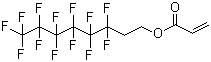 1H,1H,2H,2H-全氟辛醇丙烯酸酯分子结构 (CAS 17527-29-6)