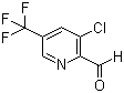 3-Chloro-5-trifluoromethylpyridine-2-carbaldehyde molecular structure (CAS 175277-50-6)