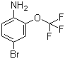 structure of CAS# 175278-09-8, 4-Bromo-2-trifluoromethoxyaniline