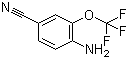 structure of CAS# 175278-23-6, 4-氨基-3-三氟甲氧基苯腈