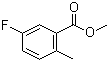 structure of CAS# 175278-29-2, 5-氟-2-甲基苯甲酸甲酯