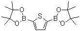 structure of CAS# 175361-81-6, Thiophene-2,5-diboronic acid bis(pinacol) ester