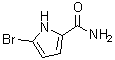 structure of CAS# 17543-94-1, 5-Bromo-1H-pyrrole-2-carboxamide